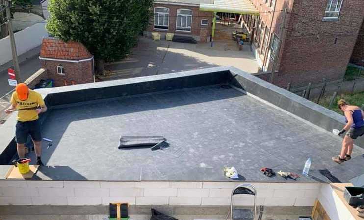 Dader uniek Klap Zelfbouw EPDM dakbedekking voor platte daken met begeleiding - Easyroof